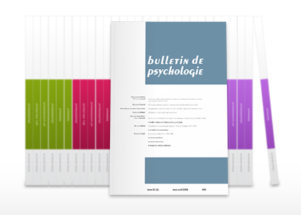 Bulletin de psychologie Bulletin de psychologie