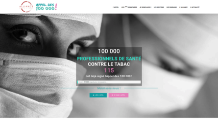 Appel des 100 000 contre le tabac Appel des 100 000 contre le tabac