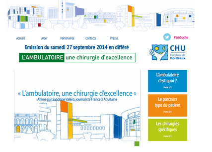 L'ambulatoire au CHU de Bordeaux L'ambulatoire au CHU de Bordeaux