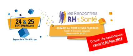 7ème édition des Rencontres RH de la Santé 2018 - Prix de l'innovation RH 7ème édition des Rencontres RH de la Santé 2018 - Prix de l'innovation RH