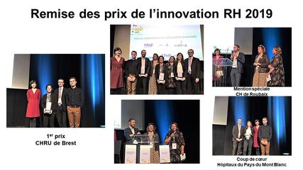 Remise des prix de l'innovation RH 2019 Remise des prix de l'innovation RH 2019