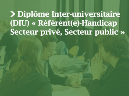 DIU Référent(e) Handicap DIU Référent(e) Handicap