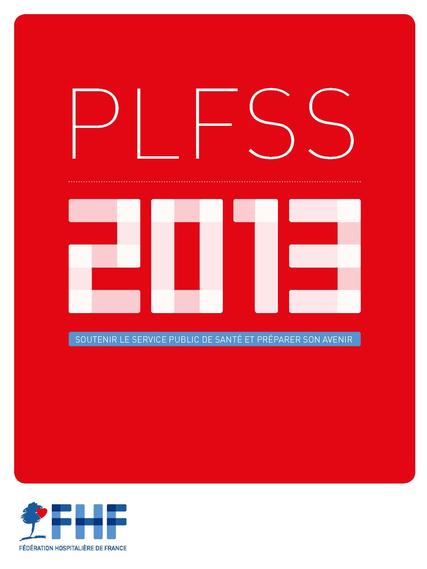 Couverture PLFSS 2013 Couverture PLFSS 2013